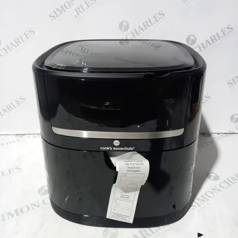 BOXED COOK'S ESSENTIALS 4L AIR FRYER BLACK