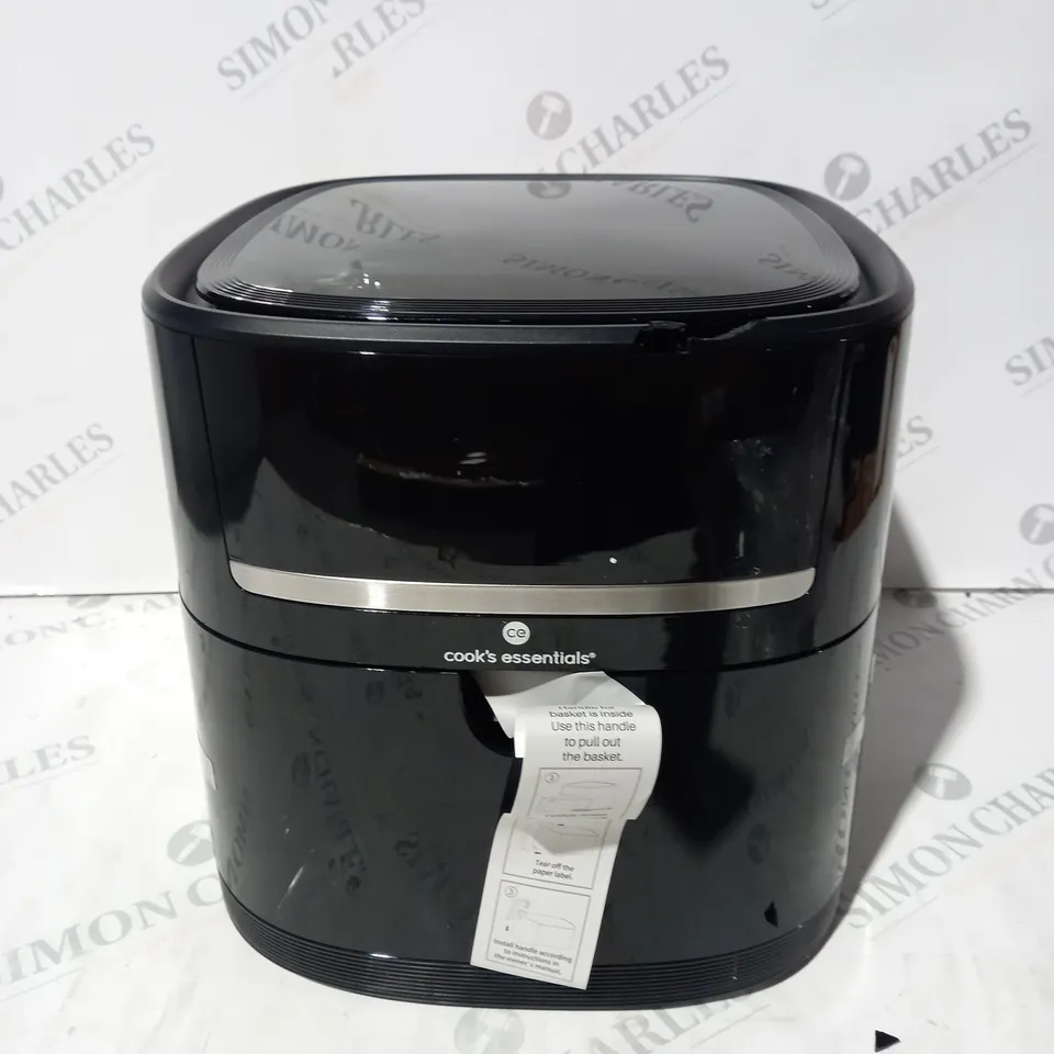 BOXED COOK'S ESSENTIALS 4L AIR FRYER BLACK