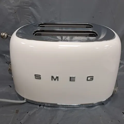 SMEG ELECTRIC 2-SLICE TOASTER IN WHITE