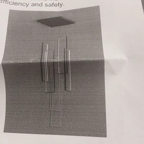 BOXED DESIGNER CEILING LIGHT 