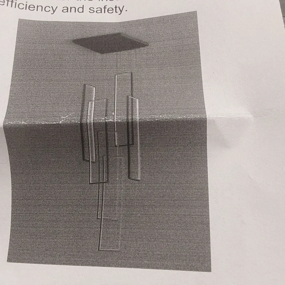 BOXED DESIGNER CEILING LIGHT 