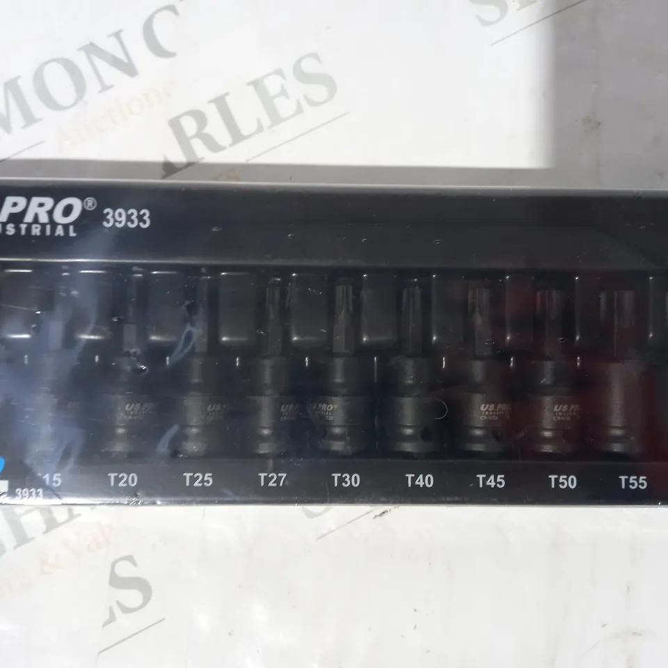 US PRO INDUSTRIAL 3933 STAR BIT SOCKET SET