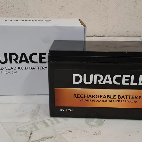 DURACELL SEALED LEAD ACID BATTERY DR7-12 12C 7AH