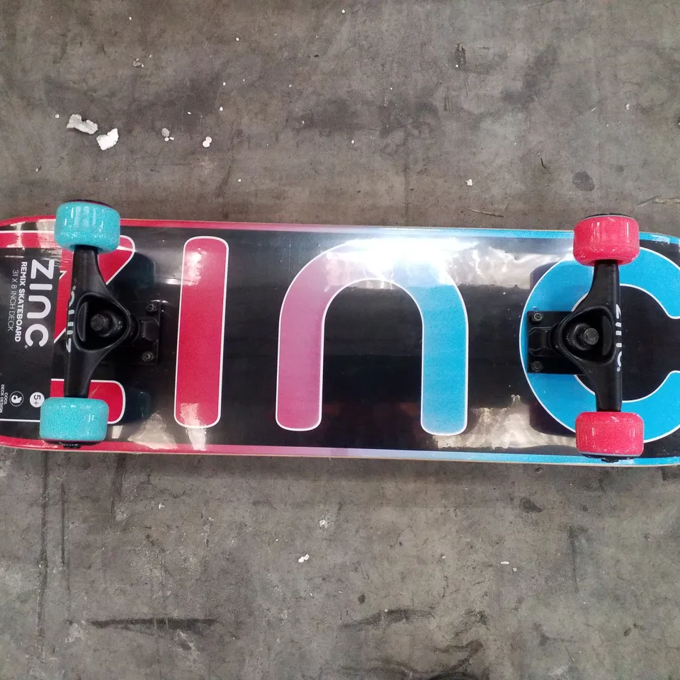 BOXED ZINC FADER-1 SKATEBOARD (REMIX)		 RRP £30