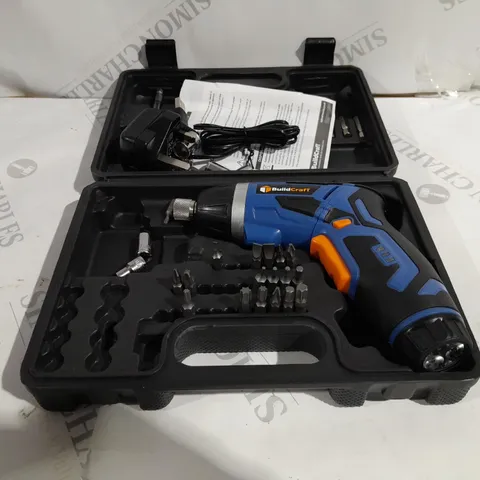 BOXED BUILDCRAFT TWIST HANDLE 3.6V SCREWDRIVER SET