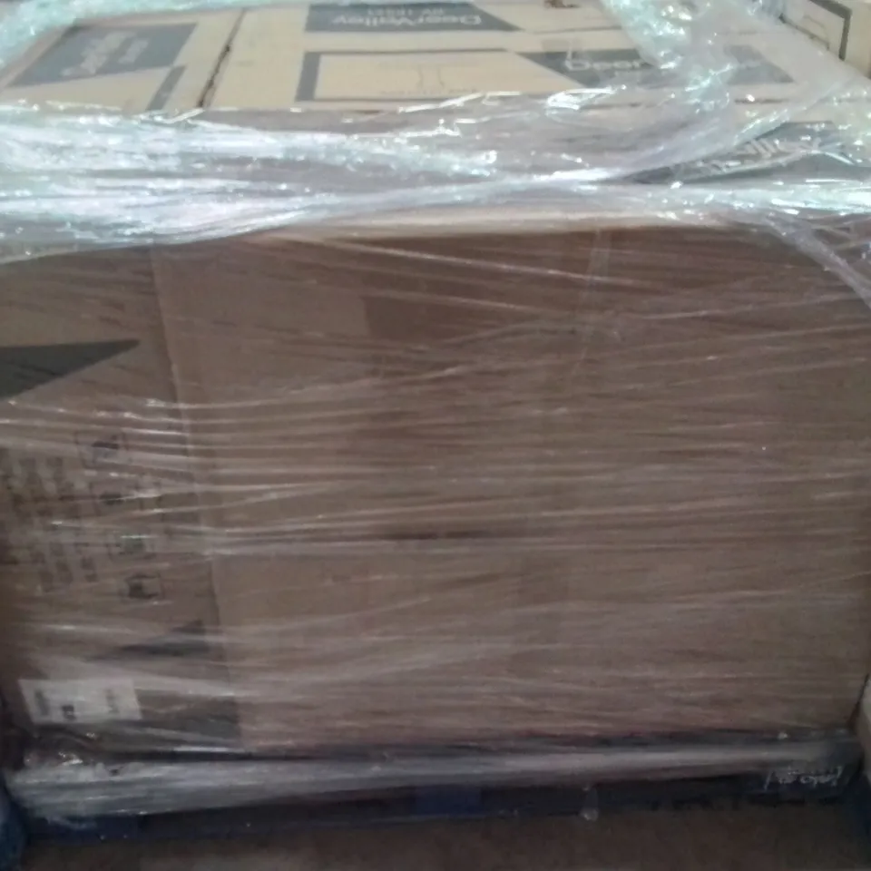 PALLET CONTAINING 4 DEERVALLEY DV-1P521 PEDESTAL BATHROOM SINK BASINS