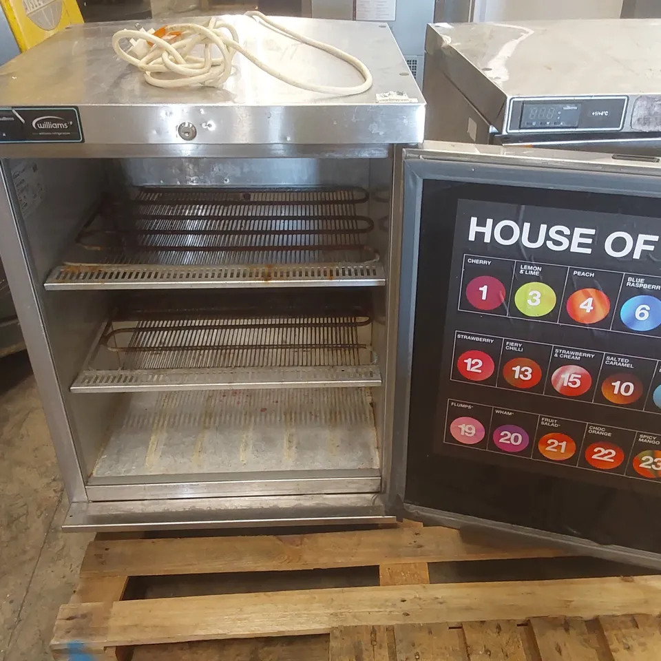 WILLIAMS LA135SA HC R2 COMMERCIAL UNDERCOUNTER FREEZER