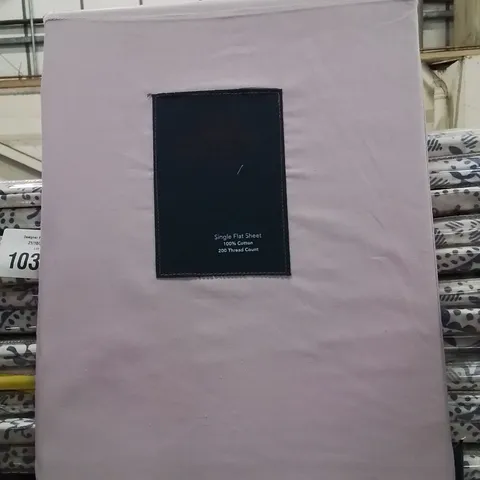 X4 BEDECK SINGLE FLAT SHEETS -PINK-