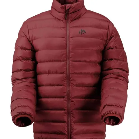 BRAND NEW JONES RE-UP DOWN PUFFY JACKET SAFETY RED SIZE S
