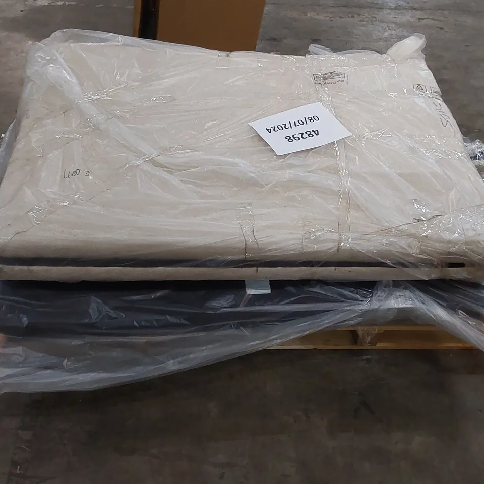 PALLET OF ASSORTED BEDS AND BED PARTS 