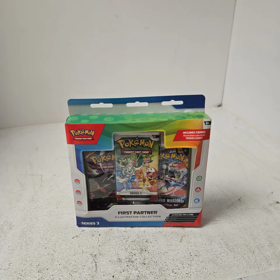 POKÉMON TRADING CARD GAME FIRST PARTNER ILLUSTRATION COLLECTION SERIES 3 PROMO PACK