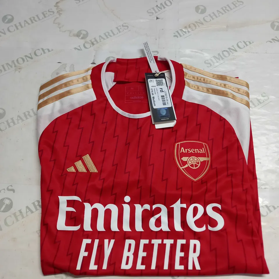 MENS ARSENAL HOME SHIRT - MEDIUM 