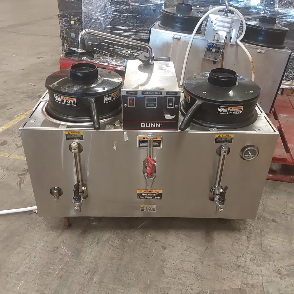 BUNN U3A COMMERCIAL DOUBLE SIDED COFFEE URN