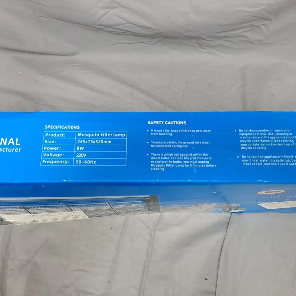 Professional Insect Killer Lamp – 8W, 220V, Boxed