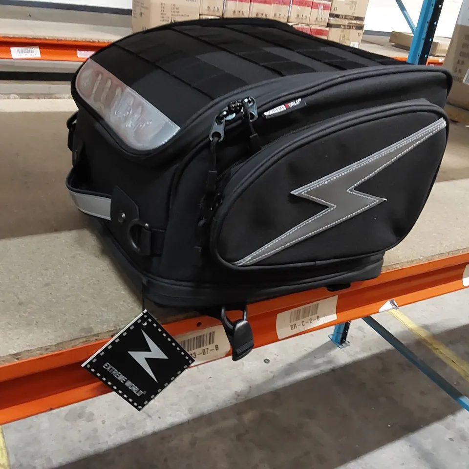 BOXED EXTREME WORLD MOTORCYCLE BAG - BLACK (1 BOX)