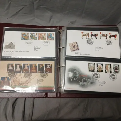 MULTI-PAGE STAMP COLLECTION IN BINDER