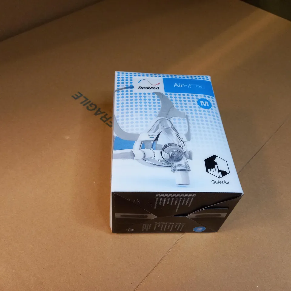 BOXED RESMED AIRFIT FULL FACE MASK F20
