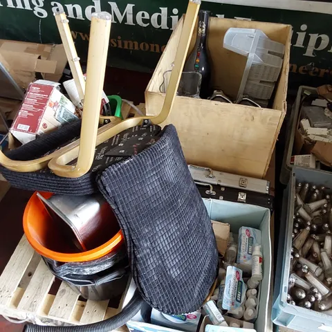 PALLET OF ASSORTED UNPROCESSED CONSUMER/COMMERCIAL GOODS