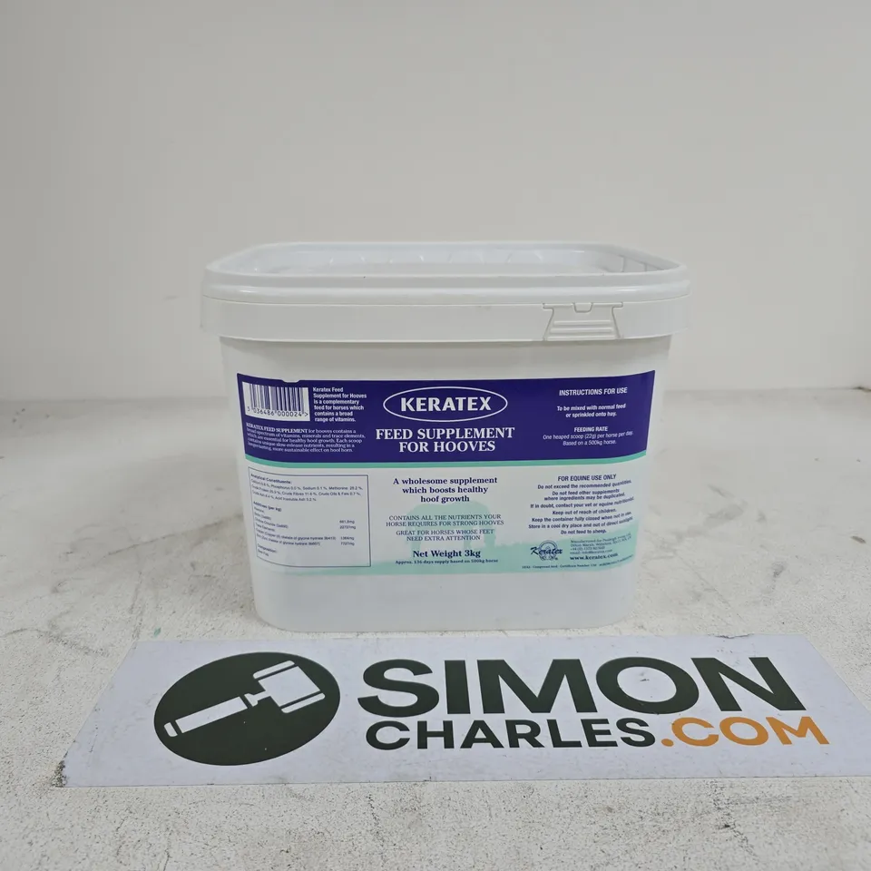 KERRATEX FEED SUPPLEMENT FOR HOOVES 3KG