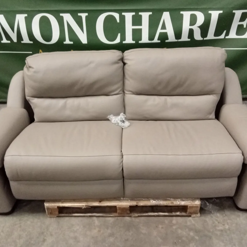 QUALITY DESIGNER ITALIAN MADE AVOLA 3 SEATER LEATHER SOFA