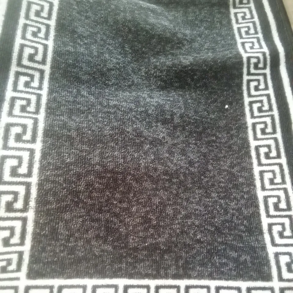MATTEX LTD 055 50 X 80CM BLACK RUG 