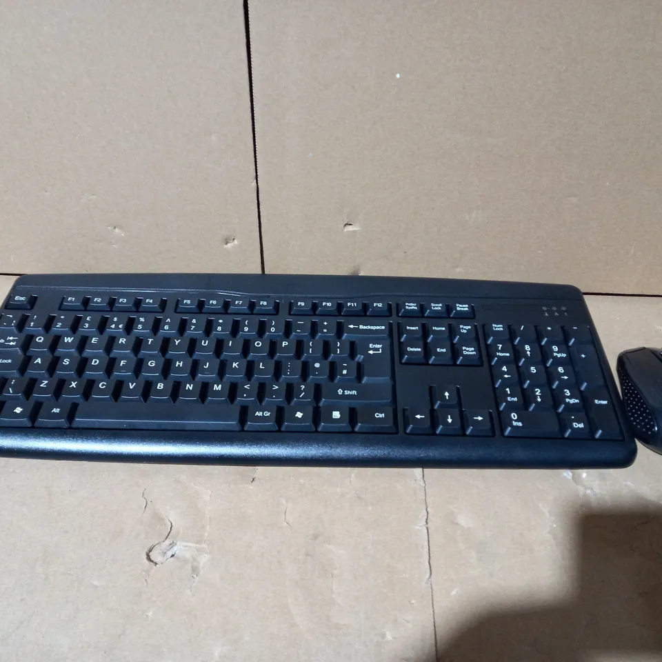 WIRELESS KEYBOARD AND MOUSE COMBO