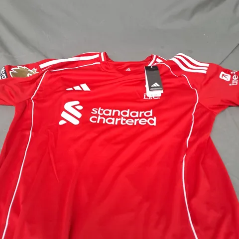 LIVERPOOL FC PRINTED HOME JERSEY - MAC ALLISTER 10 - SLIM FIT LARGE