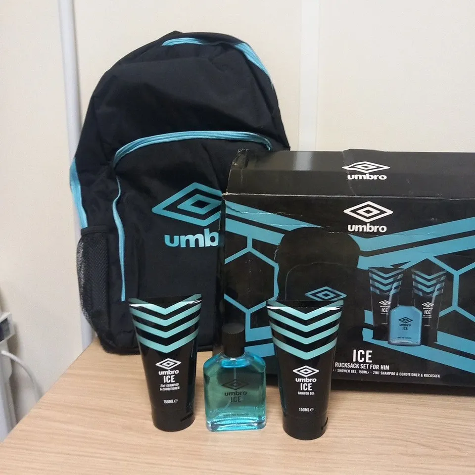 BOXED UMBRO ICE RUCKSACK SET FOR HIM