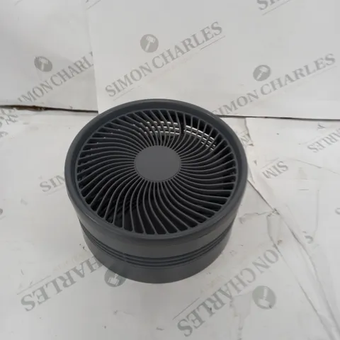 BOXED BELL & HOWELL RECHARGEABLE EXTENDABLE DESK & FLOOR FAN, GREY