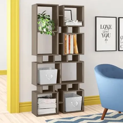 BOXED MCLEOD RAIL BOOKCASE