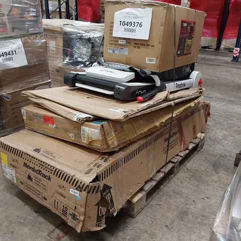 PALLET OF APPROXIMATELY 6 UNPROCESSED RAW RETURN HOUSEHOLD AND ELECTRICAL GOODS TO INCLUDE;