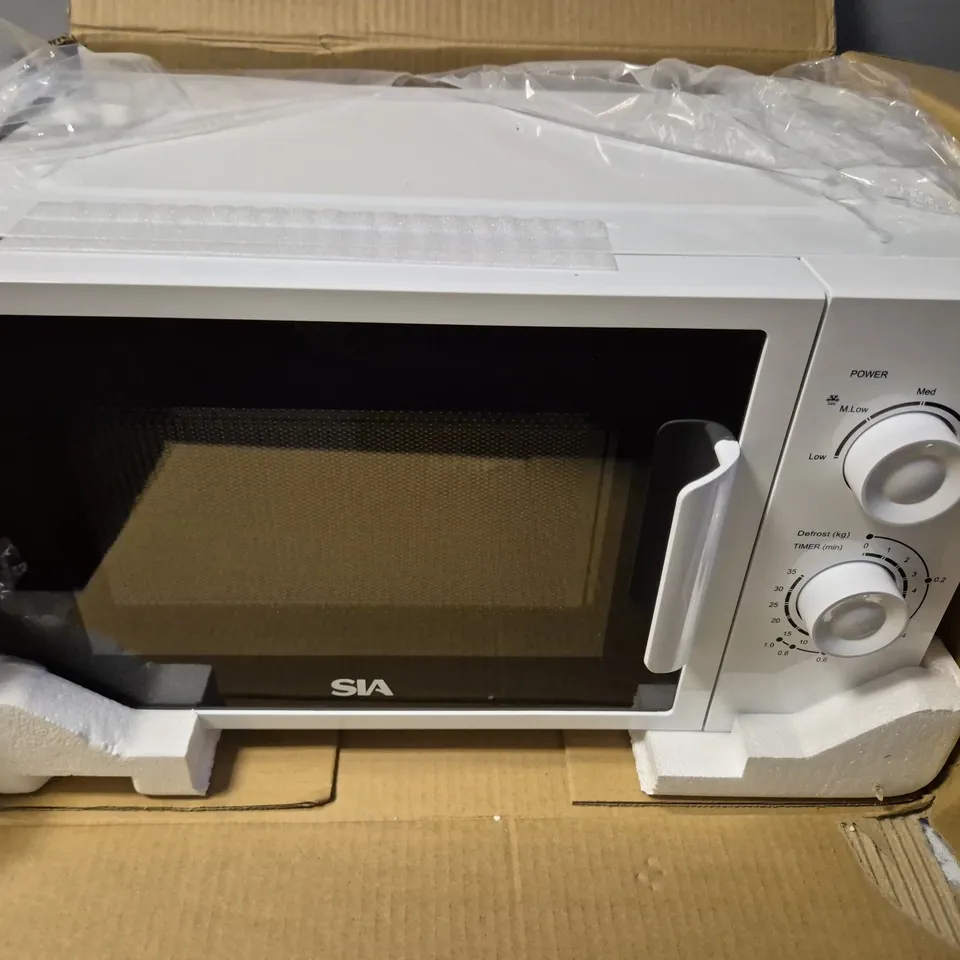 SIA ANALOG MICROWAVE IN WHITE 