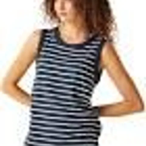 REGATTA WOMENS FARIAH STRIPED VEST SIZE 10