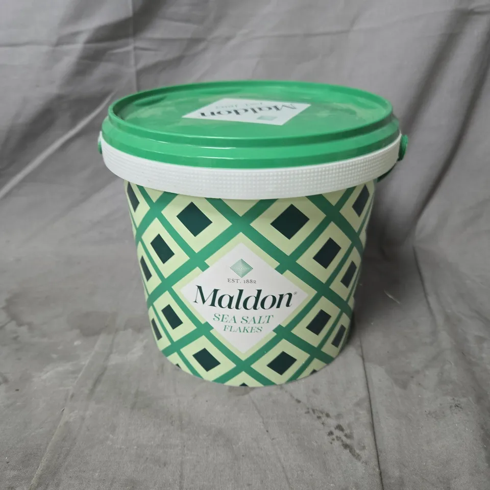 MALDON SEA SALT FLAKES – GREEN-LIDDED TUB 1.4KG
