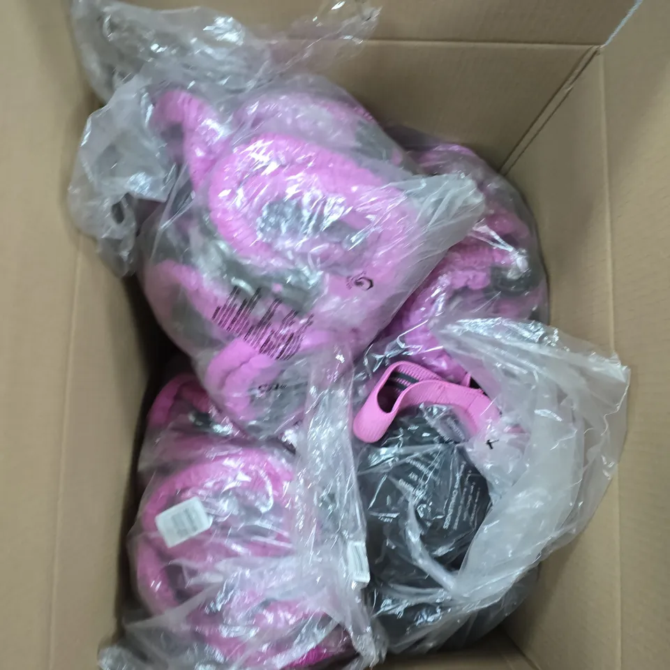 LARGE BOX OF APPROX 25 ASSORTED GYM ITEMS