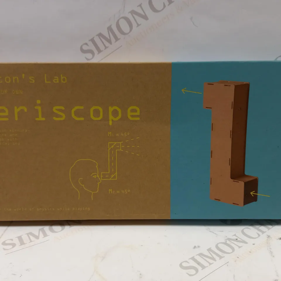 3 ASSORTED KIKKERLAND NEWTON'S LAB MAKE YOUR OWN PRODUCTS TO INCLUDE; CATAPULT AND PERISCOPE
