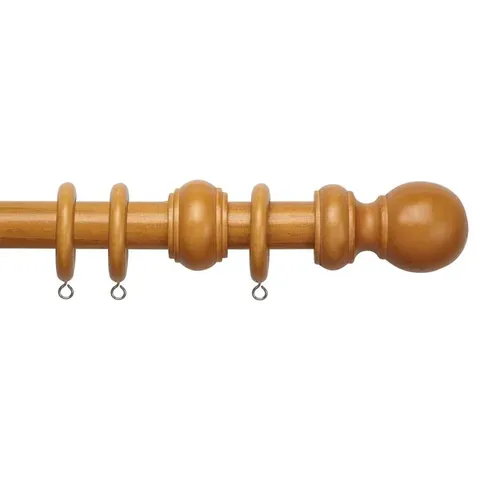 BOXED TARTAGLIA CASTANOPSIS 2.8CM CURTAIN POLE - COLOUR UNKNOWN (1 BOX)