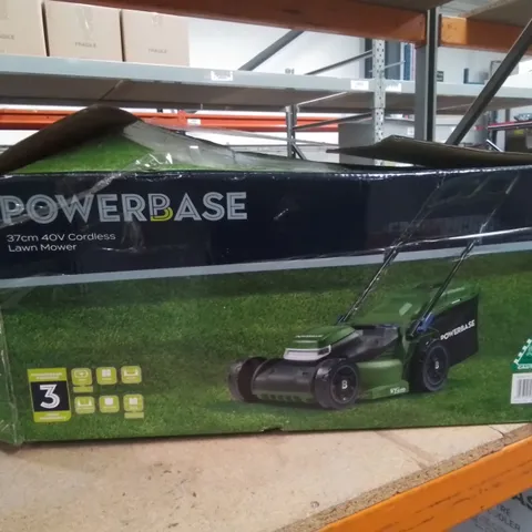 POWERBASE CORDLESS LAWNMOWER 