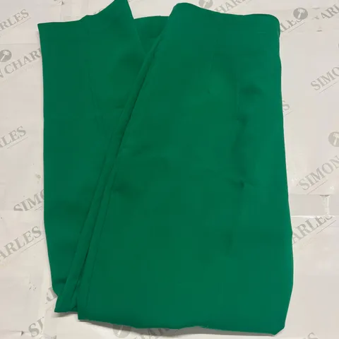 ZARA STRAIGHT LEG PANTS IN GREEN SIZE L