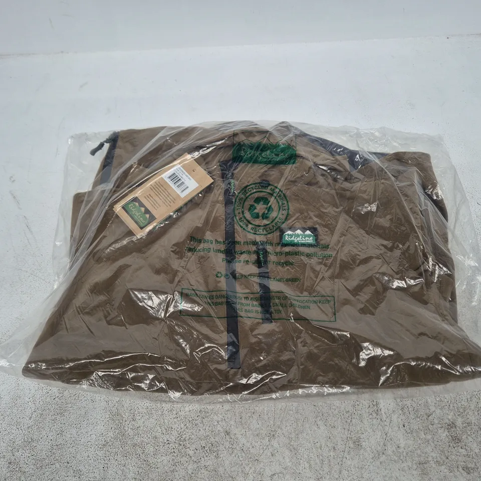 BAGGED RIDGELINE KIDS MONSOON CLASSIC SMOCK – TEAK, 12Y