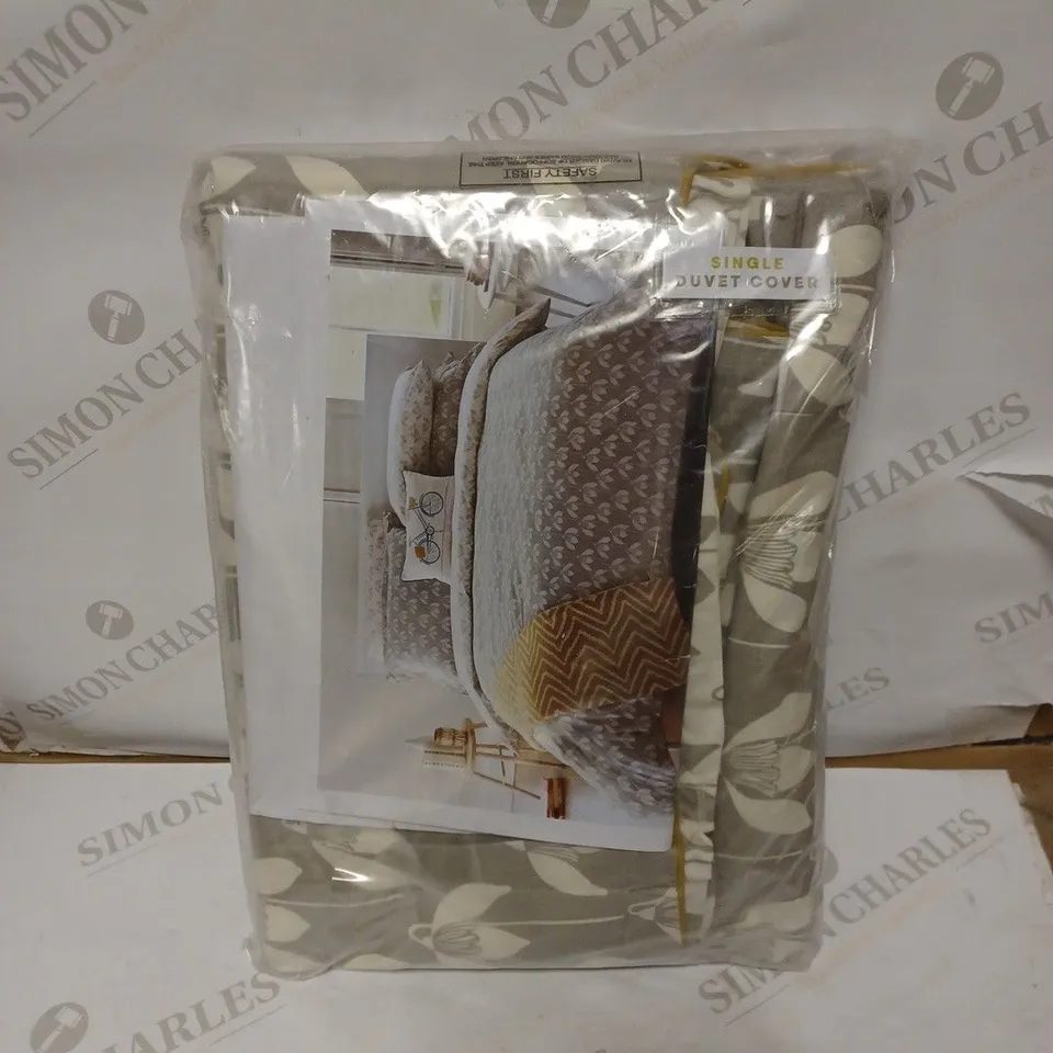 SCION SNOW DROP DUVET SET - SINGLE 
