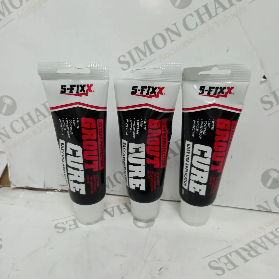 BOX OF 3 SFIXX APPROX 120ML ADVANCED GROUT WHITENER & PROTECTION 