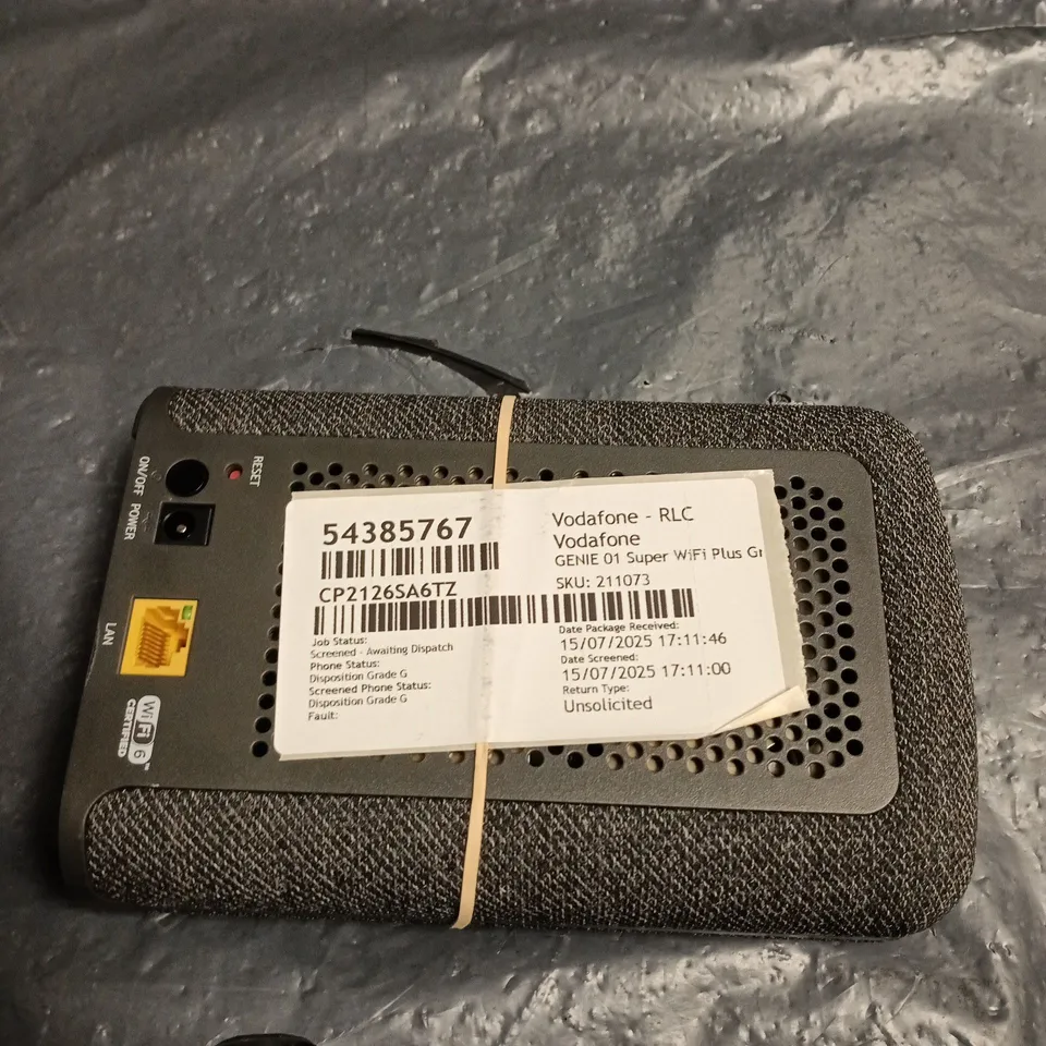 BOX OF APPROXIMATELY 20 VODAFONE GENIE 01 SUPER WIFI BOOSTER