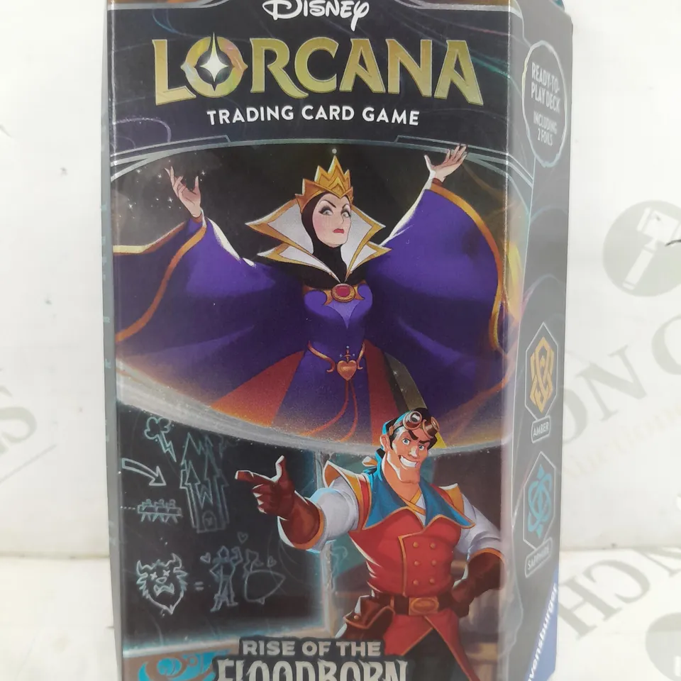 BRAND NEW SEALED DISNEY LORCANA TRADING CARD GAME RISE OF THE FLOODBORN STARTING DECK