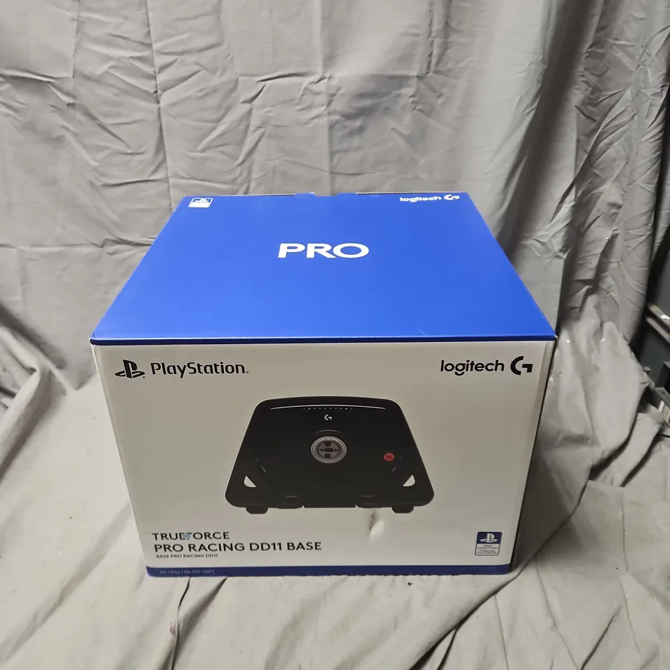 BOXED LOGITECH PRO RACING DD11 BASE – TRUEFORCE (PLAYSTATION LICENSED)
