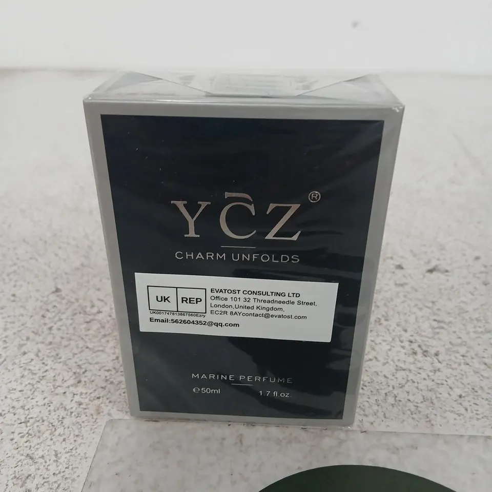 BOXED AND SEALED YCZ CHARM UNFOLDS MARINE PERFUME 50ML