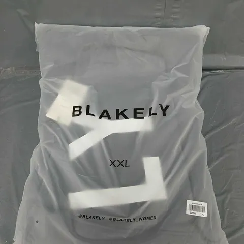 BAGGED AND SEALED BLAKELY XXL WOMENS BLOCK BACK LOGO HOODIE - BLACK