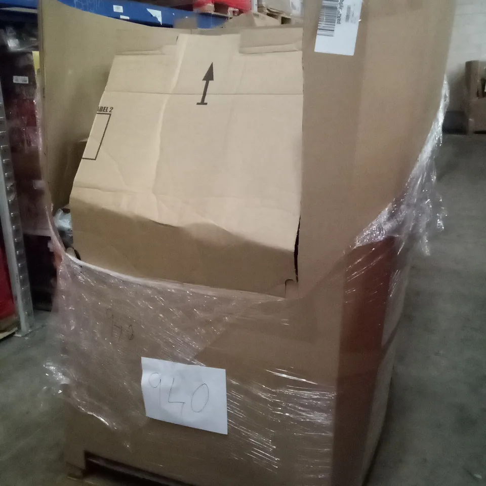 UNPROCESSED PALLET OF ASSORTED HOUSEHOLD GOODS TO INCLUDE ROLLING STOOL, TOILET SOFT RISER WITH HANDLES, AND LT720 LIQUID CPU COOLER