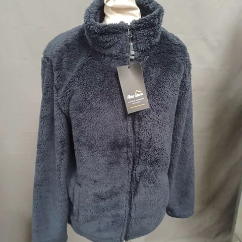 PETER STORM RIBBLESDALE FLEECE ZIP IN NAVY SIZE M