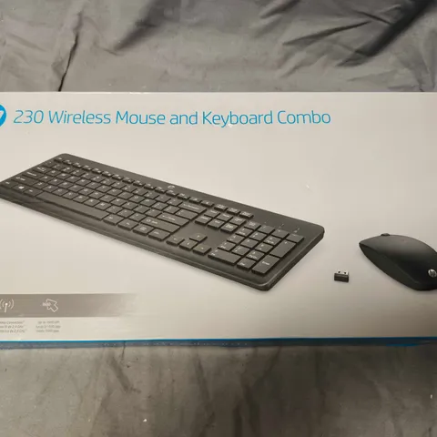 HP 230 WIRELESS KEYBOARD AND MOUSE COMBO